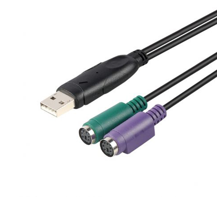 کابل تبدیل برددار کیبورد UNITEK USB TO PS2 Y-155