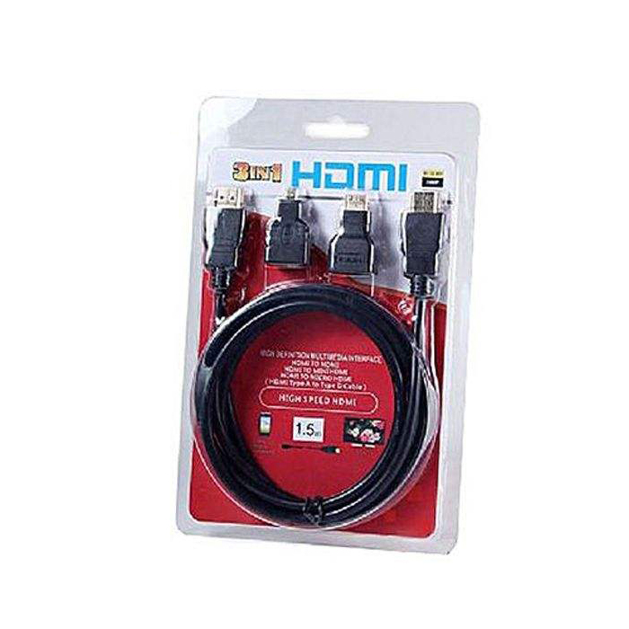 کابل HDMI 3 IN 1